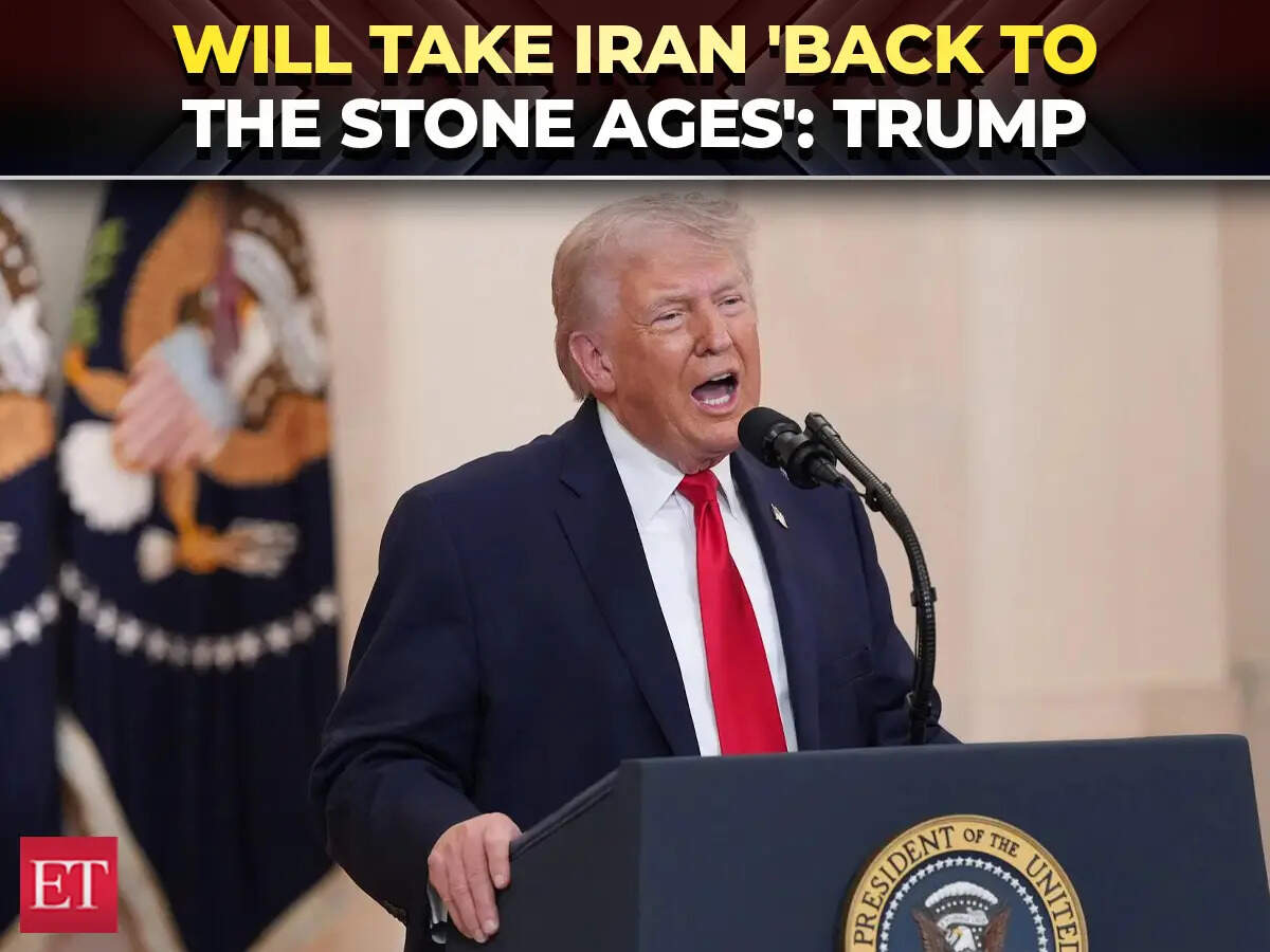 US will take Iran 'back to the Stone Ages': Trump’s chilling threat ...