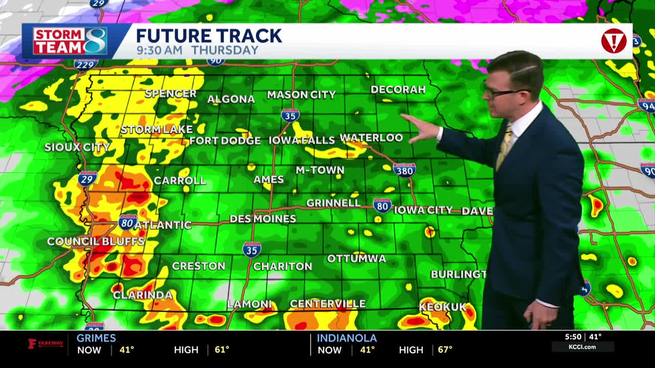 Iowa weather: Storms and the risk for severe weather returns