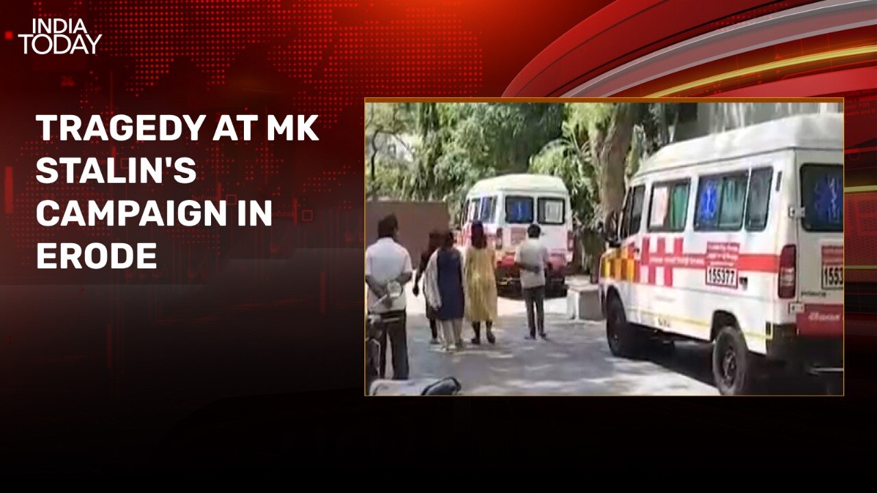 Man dies after fainting at DMK rally in Erode during Stalin's campaign