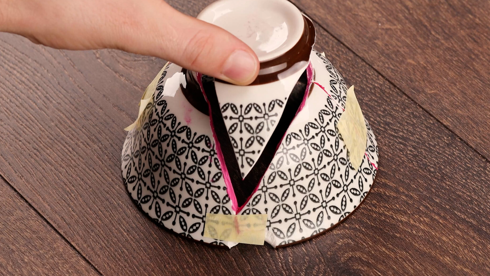 Revive pottery with creative repairs