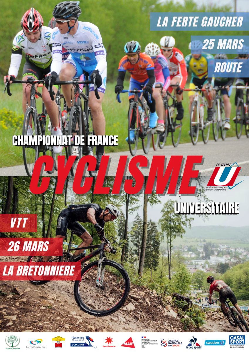 Championnat de France universitaire : Les engagés