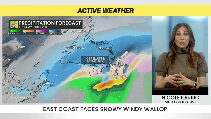 East Coast on alert as major winter storm crashes into spring