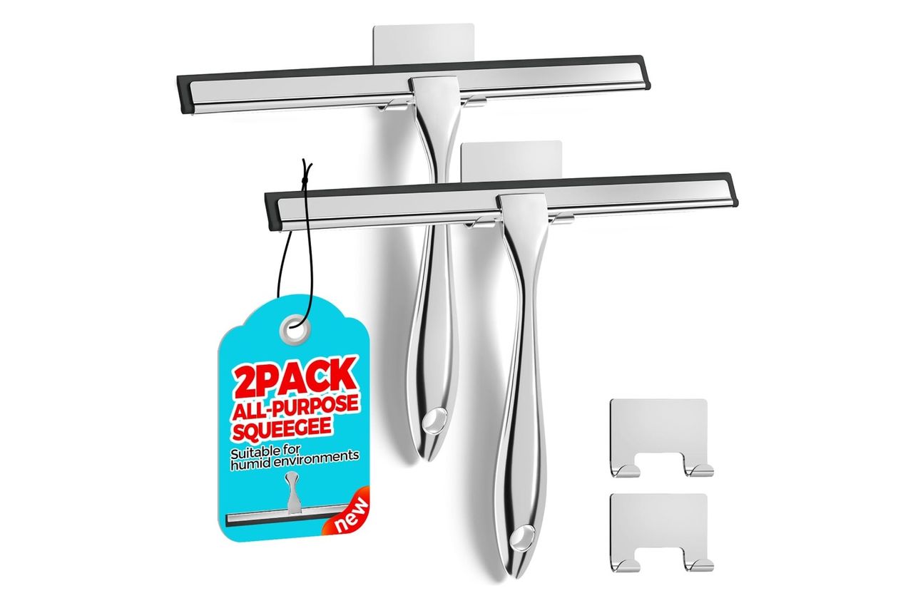 ALFLOD Two Pack Shower Squeegee