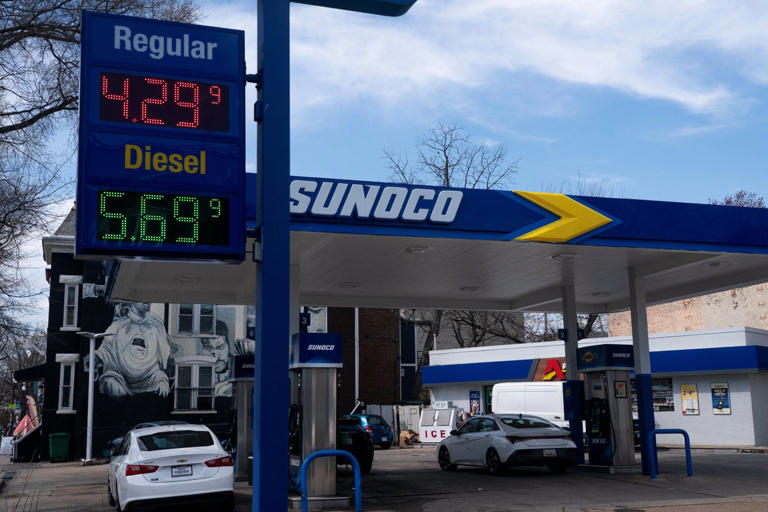 Soaring gas prices threaten to wipe out Trump’s tax refund gains