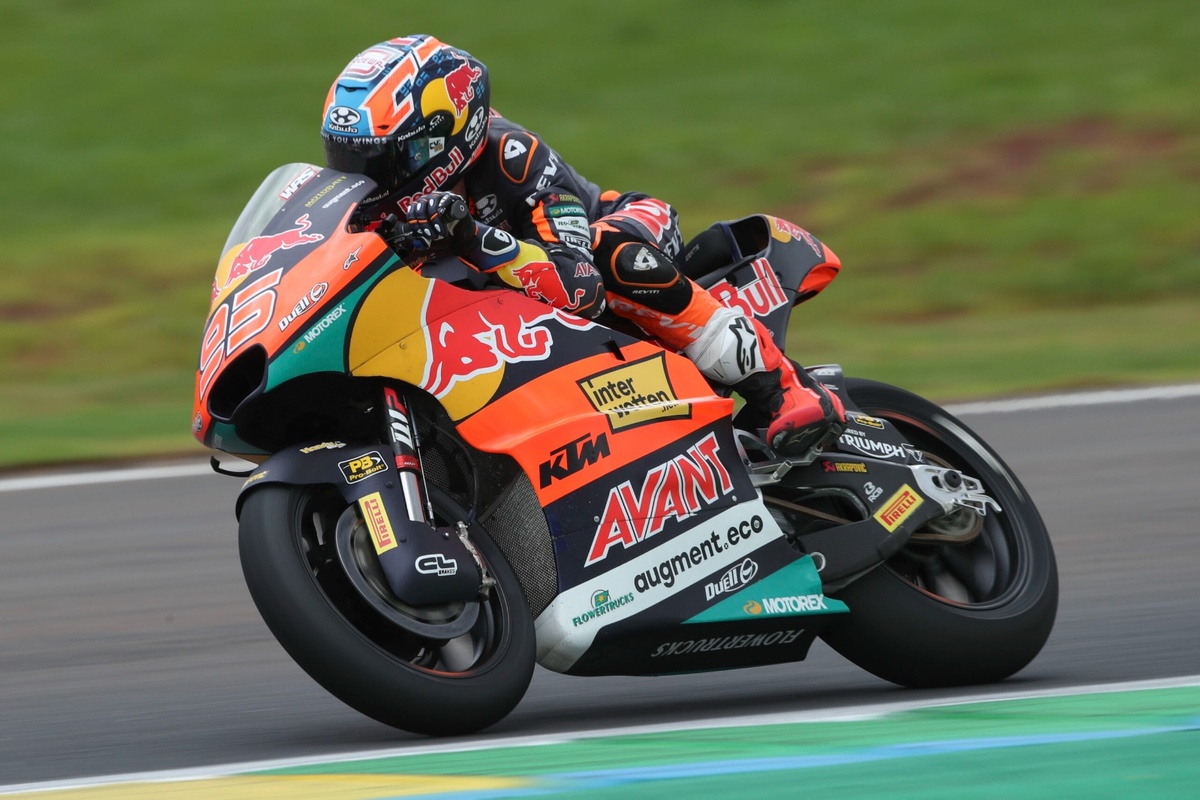 Collin Veijer eenzaam naar P8 in Moto2-race Brazilië, Holgado wint