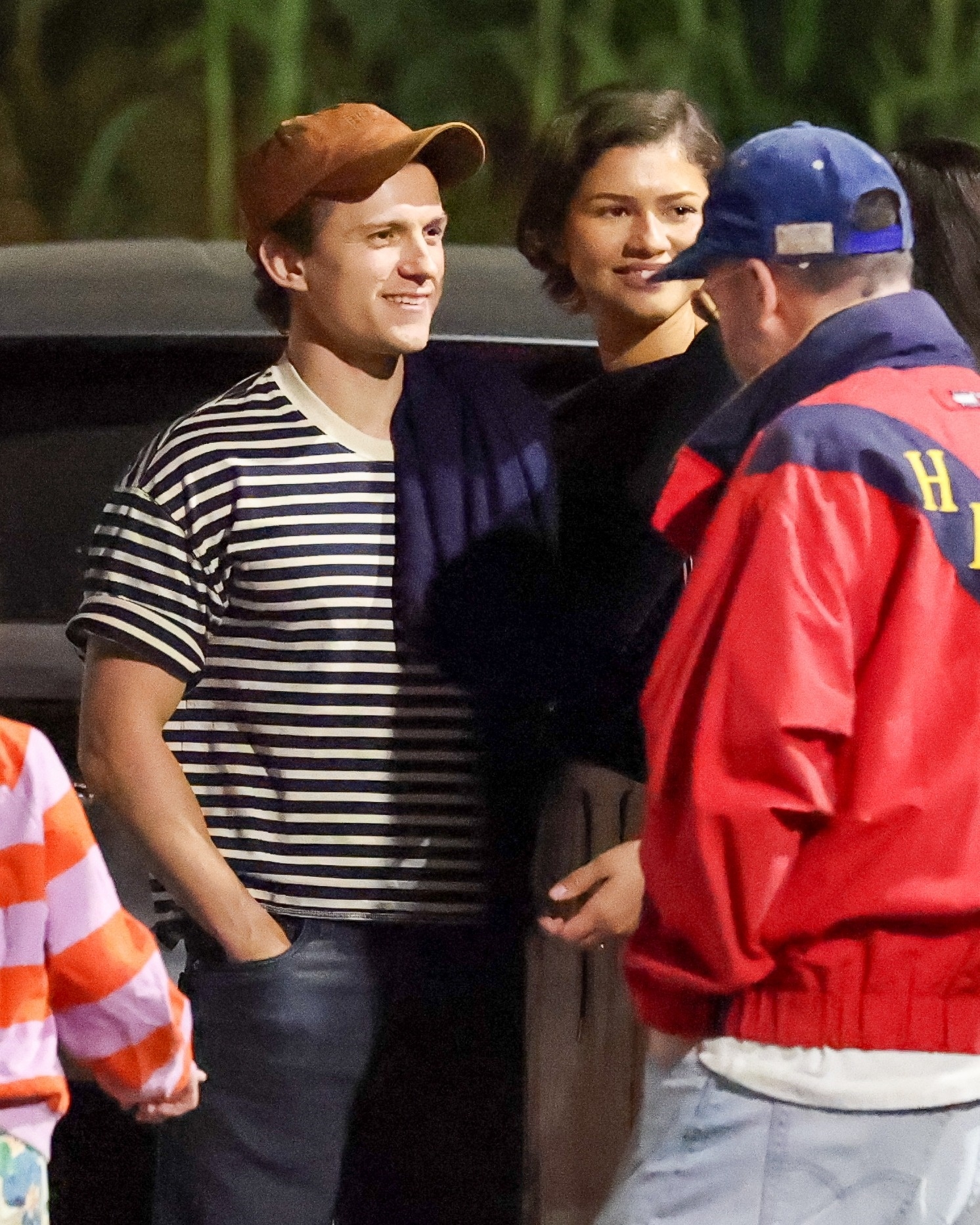 Zendaya flashes gold band in first sighting with Tom Holland since