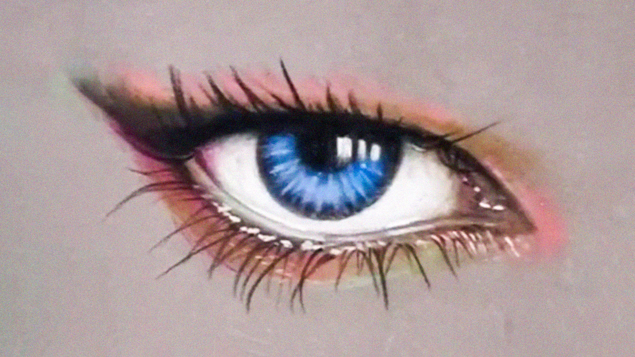 Freehand blue eye sketch tutorial: Step-by-step techniques for ...