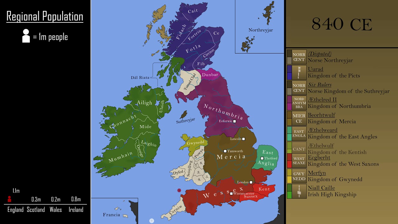 Every year in the British Isles: A timeline journey