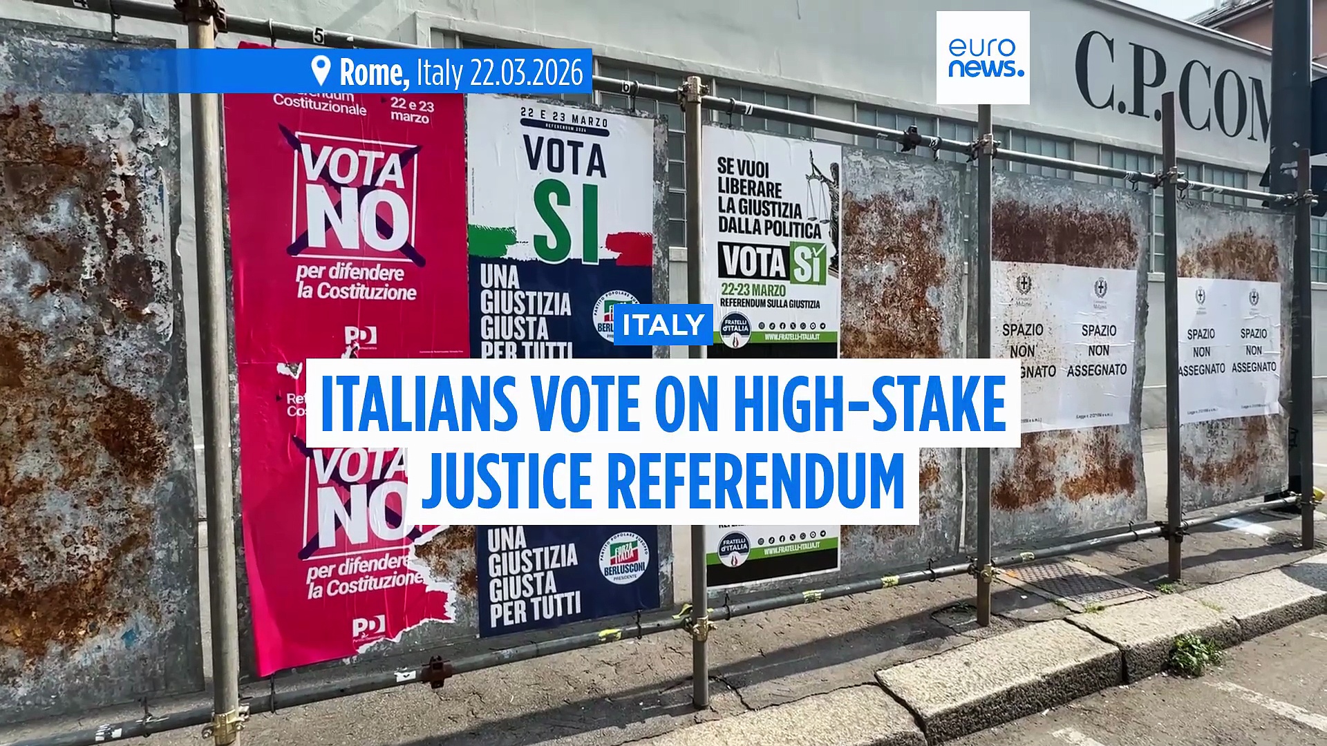 Italy votes on high-stakes justice referendum, a significant test for ...