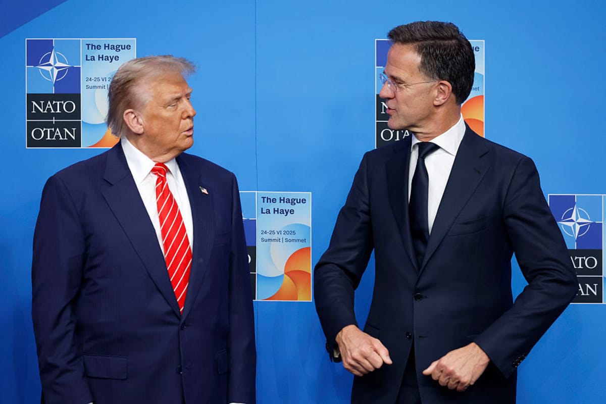 NATO chief Mark Rutte backs Trump on Arctic security, says president ...