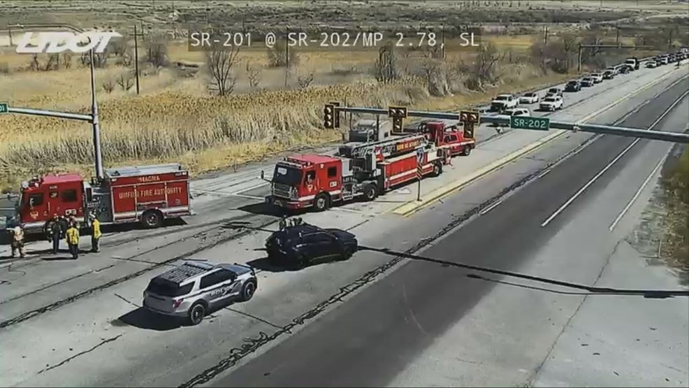 One killed in crash on westbound SR-201 near Magna
