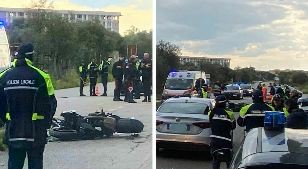 Tragico incidente stradale: scontro tra auto della polizia e moto ...