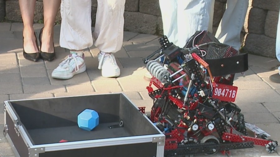 Local student robotics team set to compete at world competition