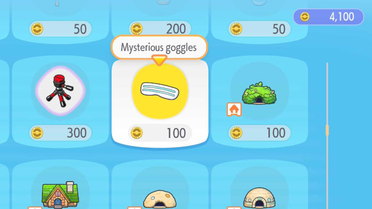 How to get to the developer island in Pokopia using mysterious goggles