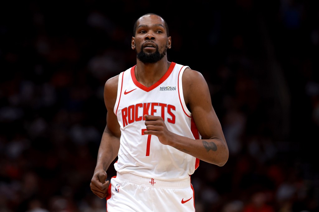 Rockets star Kevin Durant reaches head-turning NBA milestone