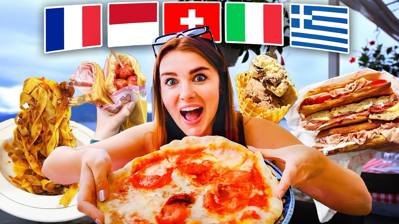 Which two neighbouring countries eat the most differently?