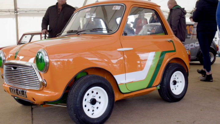 The man who reduced his classic mini further