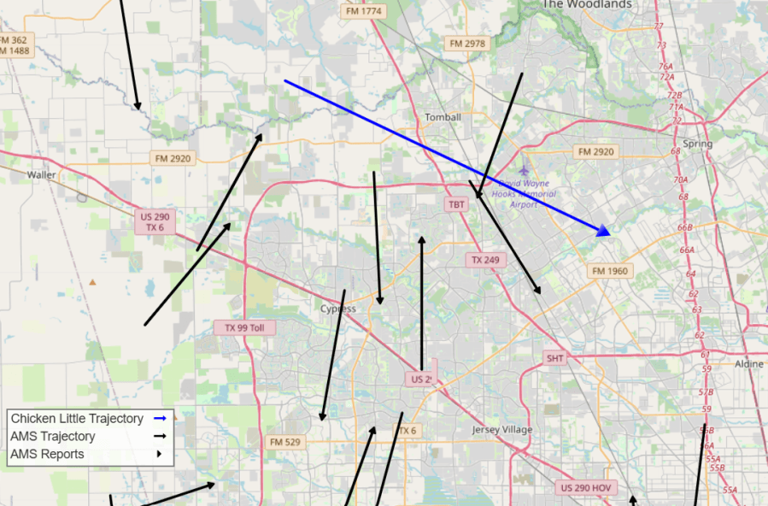 Meteor seen, heard across north Houston area