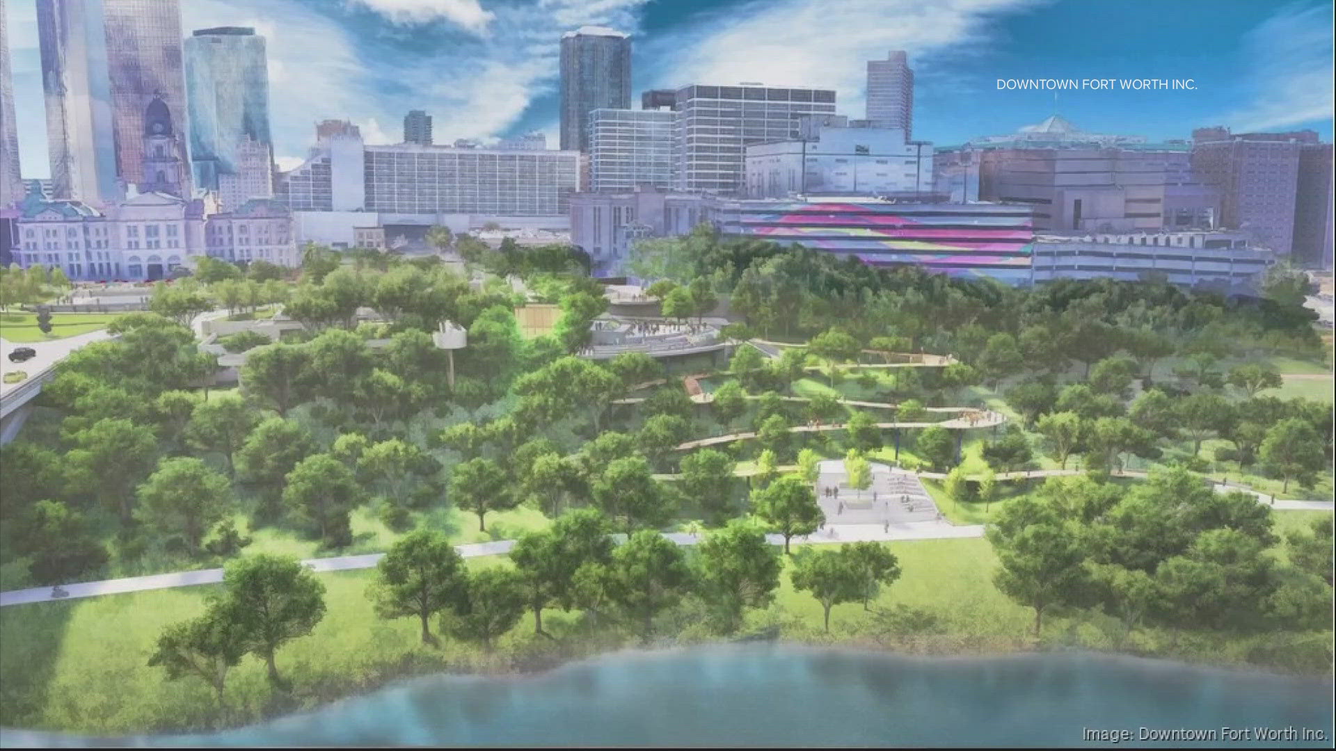 Major downtown Fort Worth parks project takes shape