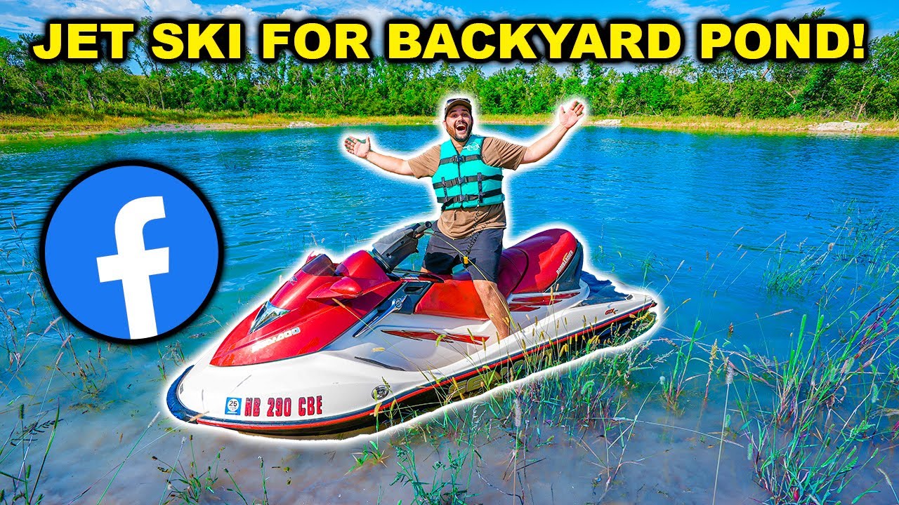 Is a jet ski in a small pond a bad idea?