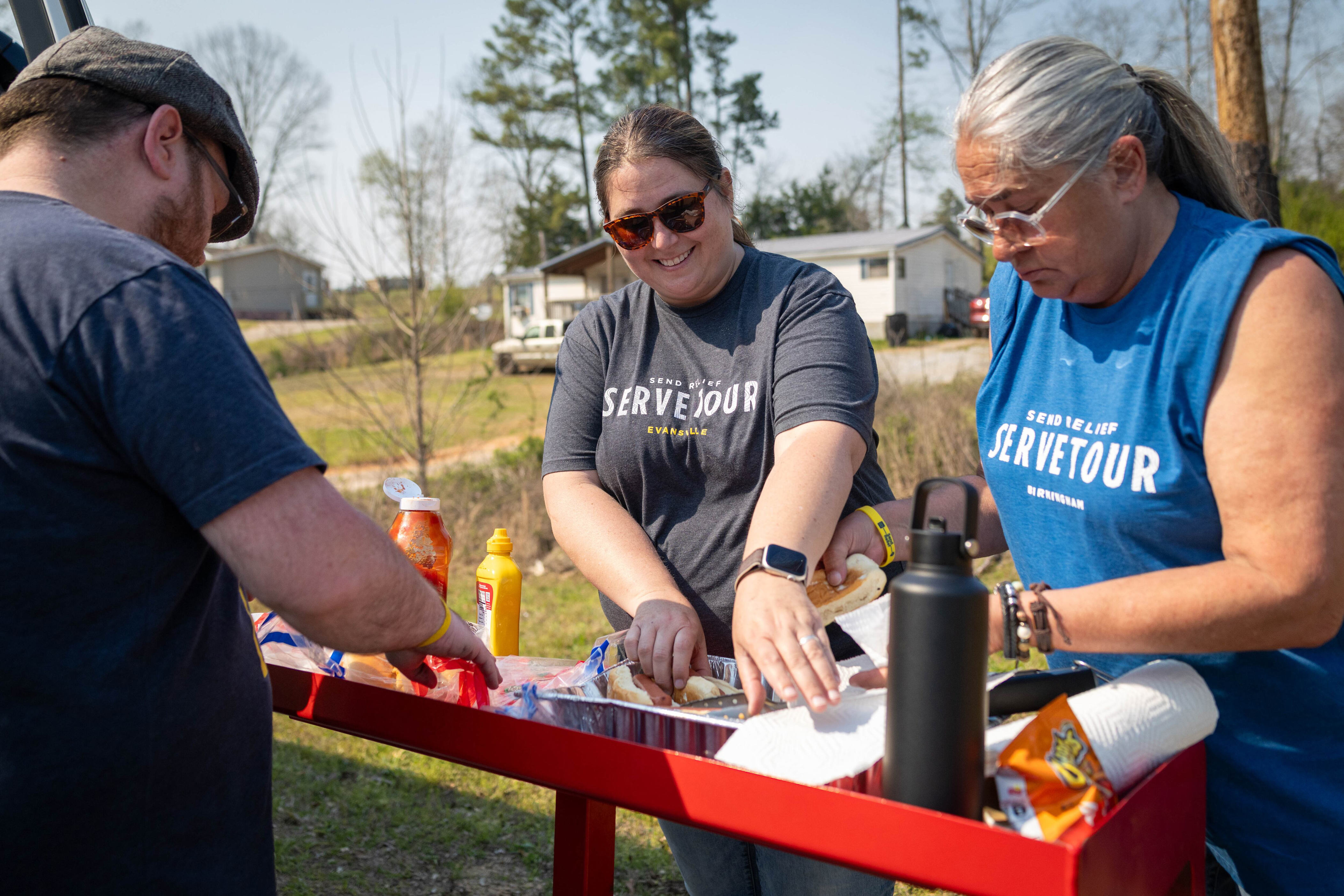 Volunteers converge in Birmingham for Send Relief Serve Tour, community ...