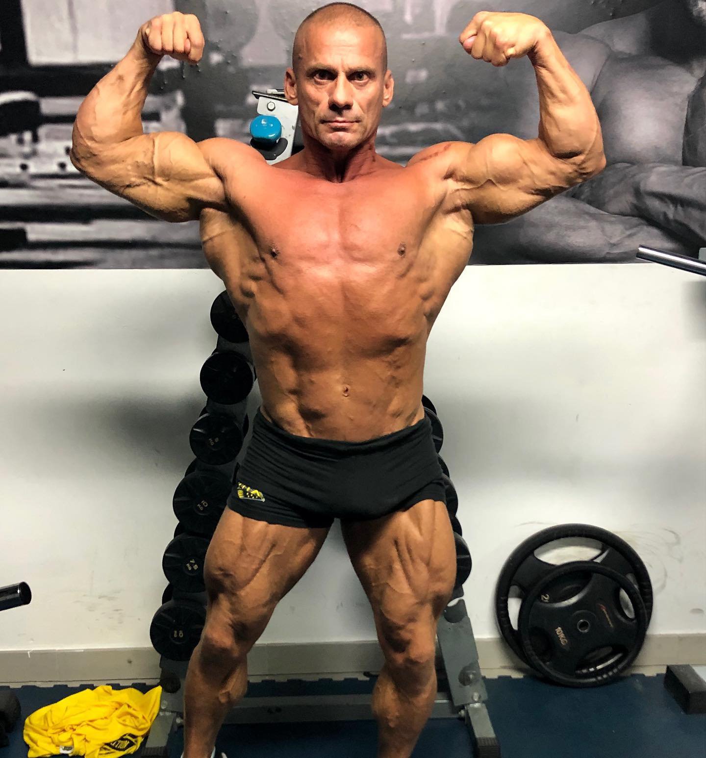 Former Mister Universe fighting for life after suffering heart attack ...