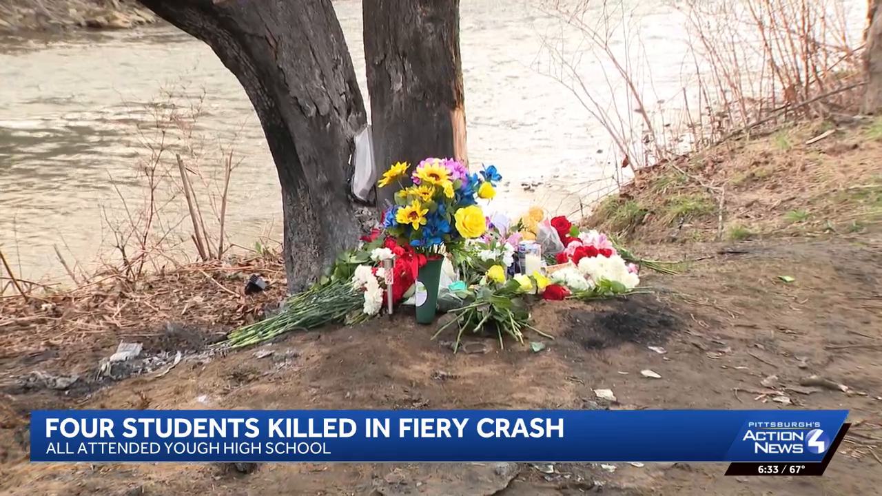 'Heartbreaking loss:' Four Western Pa. high school students killed in crash