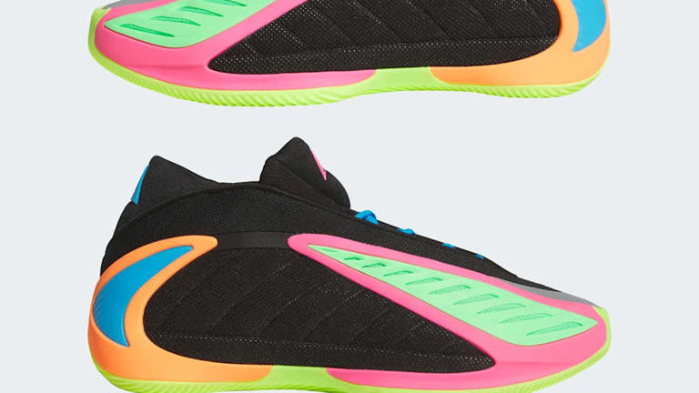 Anthony Edwards' Adidas shoes channel 1980s vibes