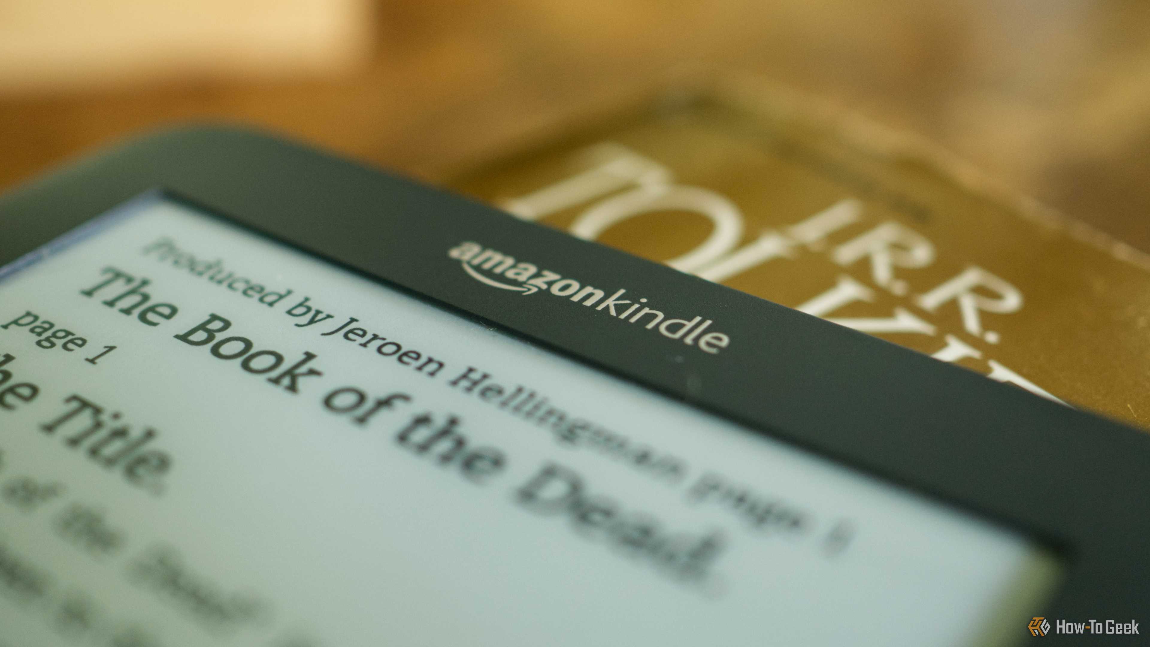 Amazon Kindle 3 keyboard.