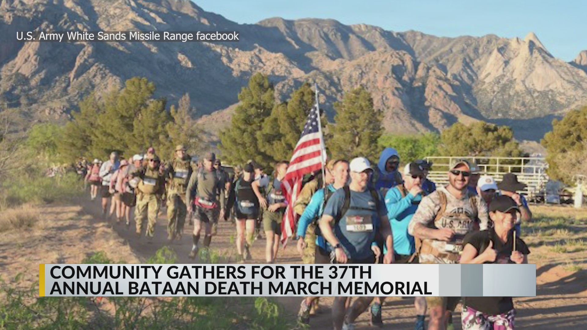 Bataan Memorial Death March held at White Sands