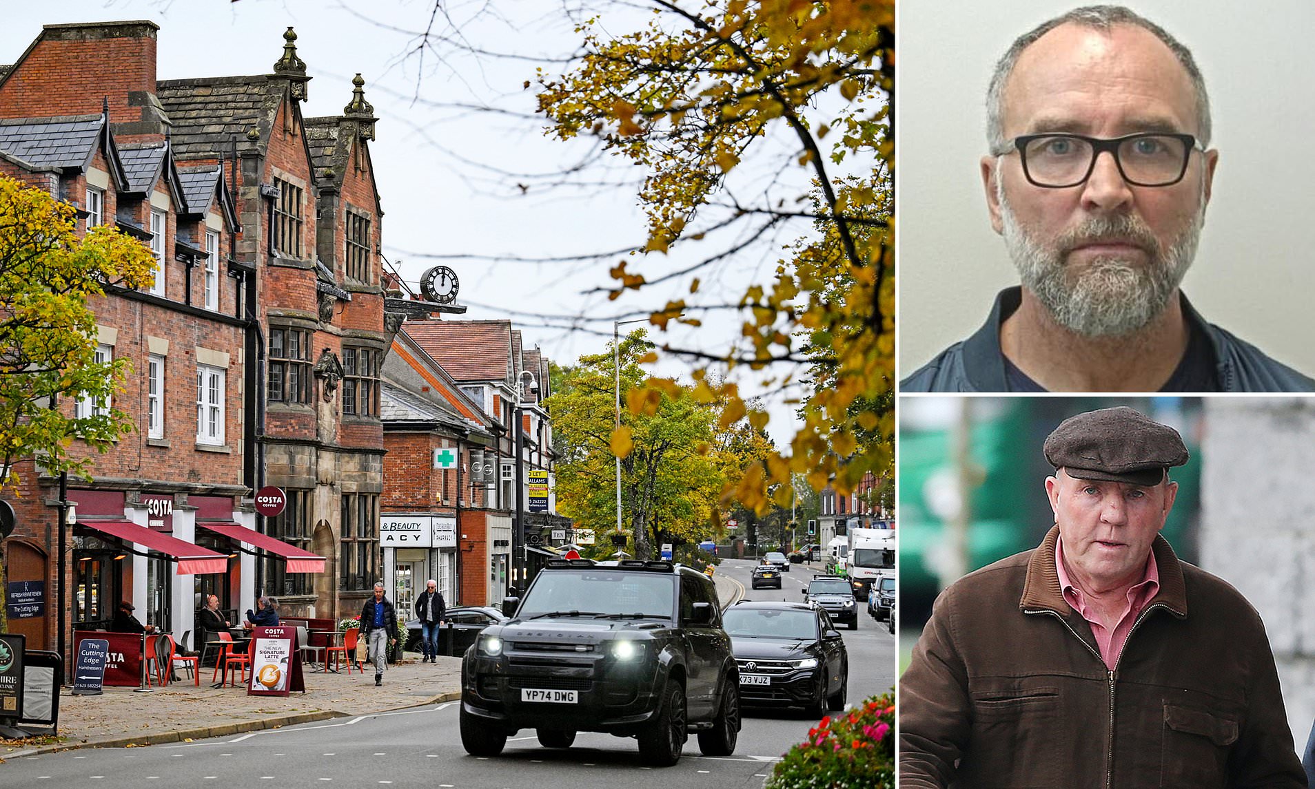 The dark side of Manchester's most expensive suburb: Where AK47-wielding ganglords next door celebs
