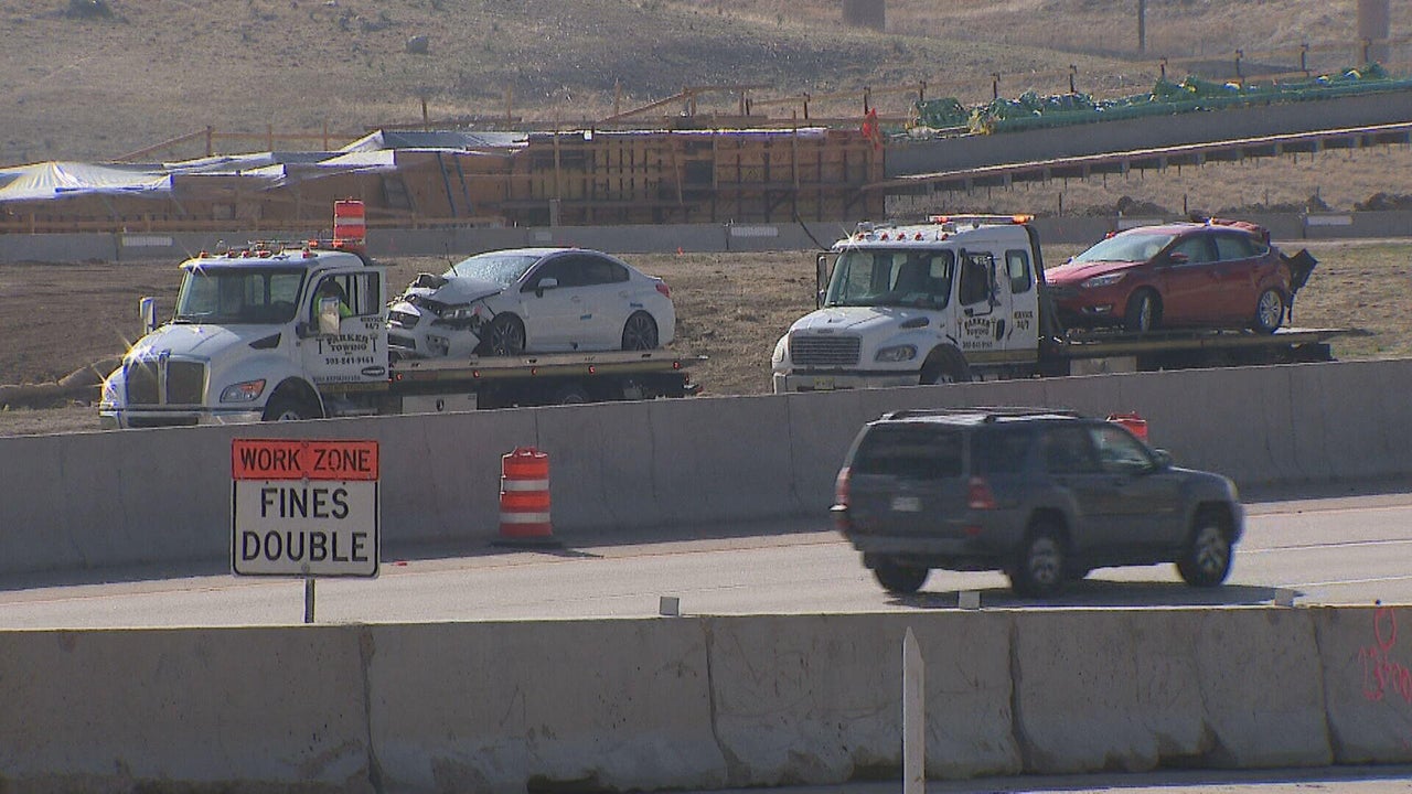Northbound I-25 reopens south of Denver after deadly, multi-vehicle ...