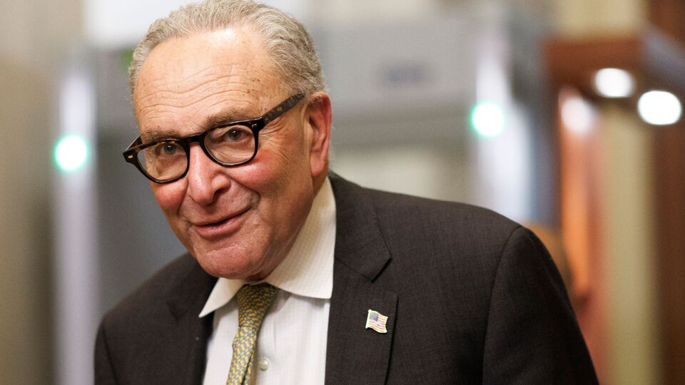 Trump mocks Schumer over ‘fund ICE’ gaffe in Senate remarks | Watch