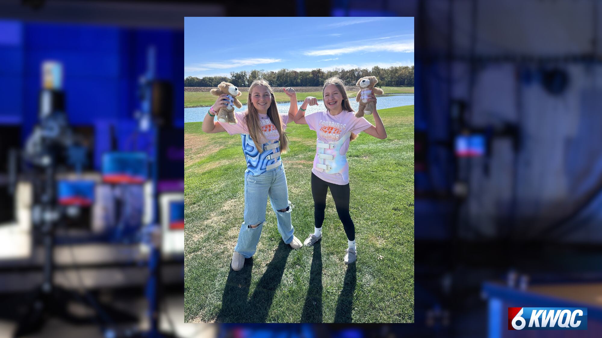 Cambridge teens donate 280 custom teddy bears to help kids with scoliosis
