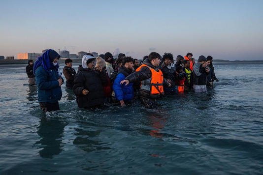 Small boat migrants | Source: GETTY