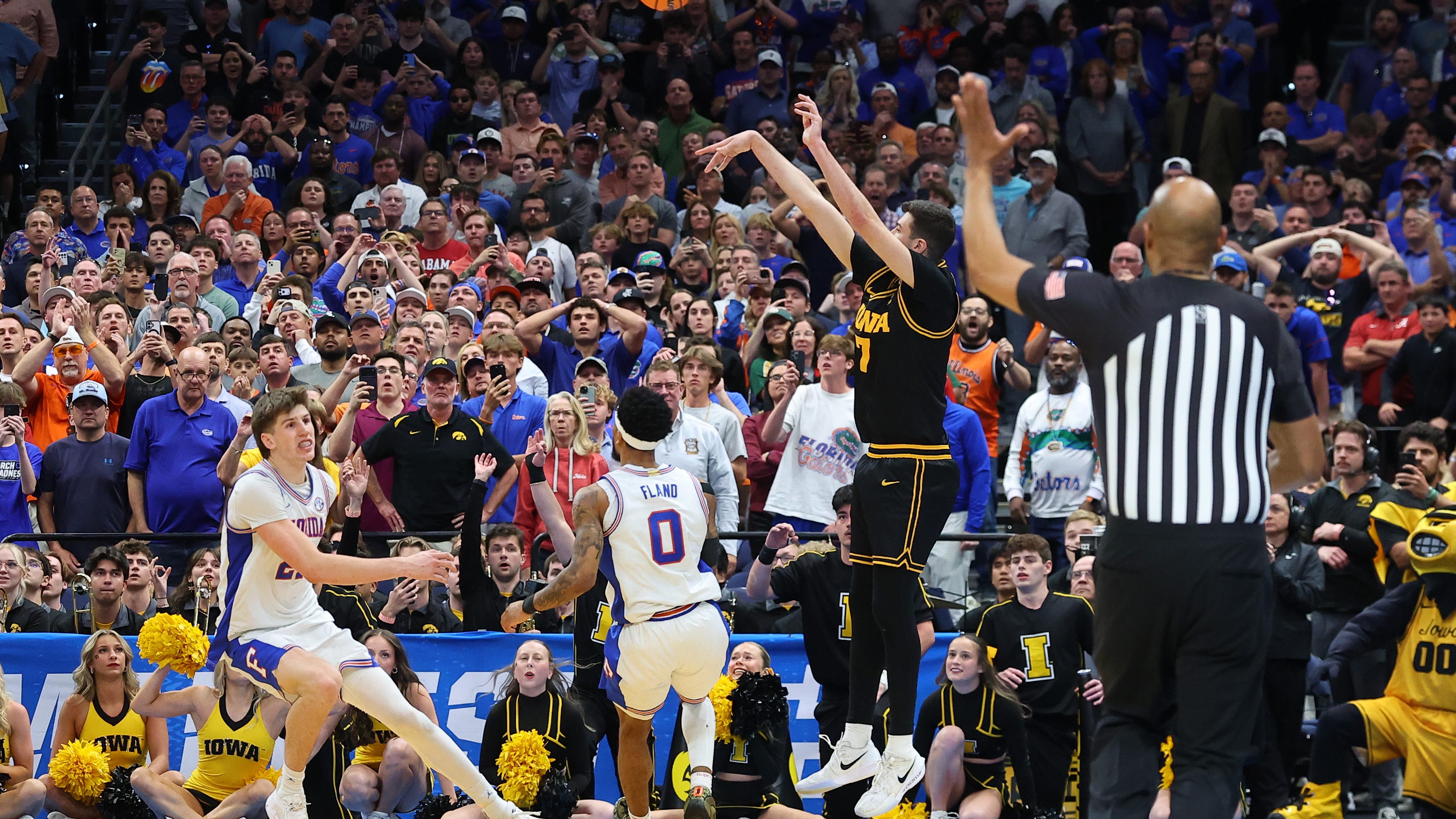 Alvaro Folgueiras on Iowa's game-winning shot against Florida