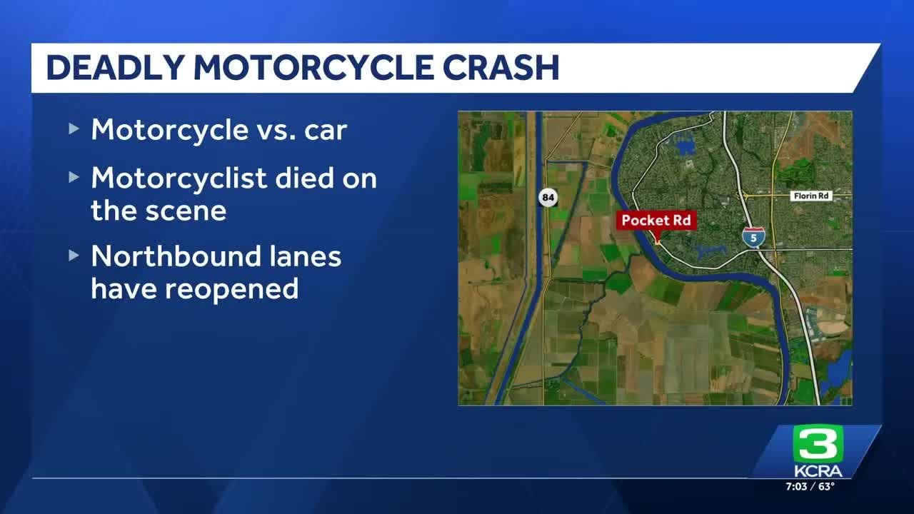 Motorcyclist hit, killed on I-5 in Sacramento, CHP says