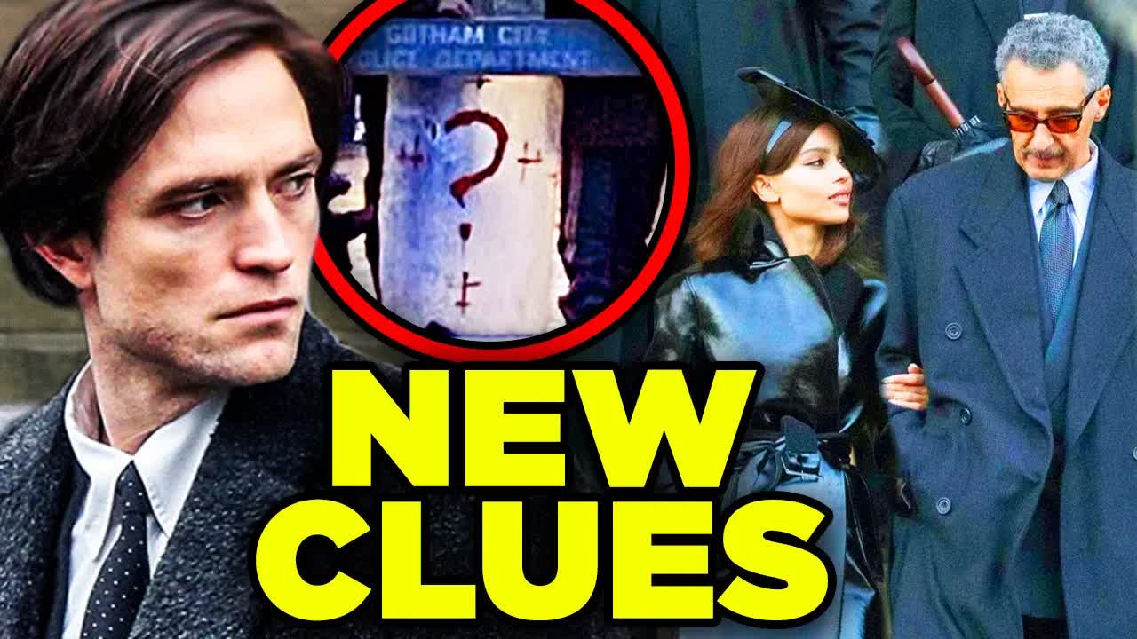 The Batman trailer scene new Easter eggs revealed! Riddler clues explained!