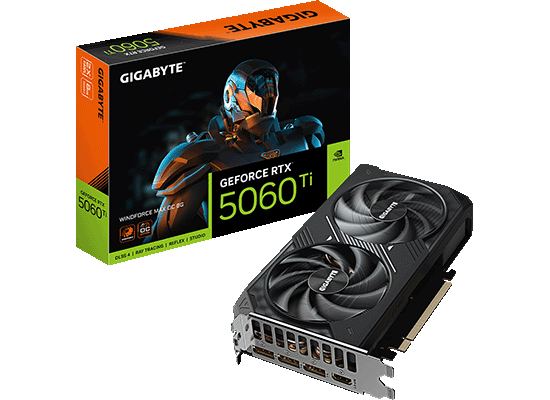 GIGABYTE、RTX 5060 Ti搭載グラボ2製品発表｜外付けeGPUにも対応