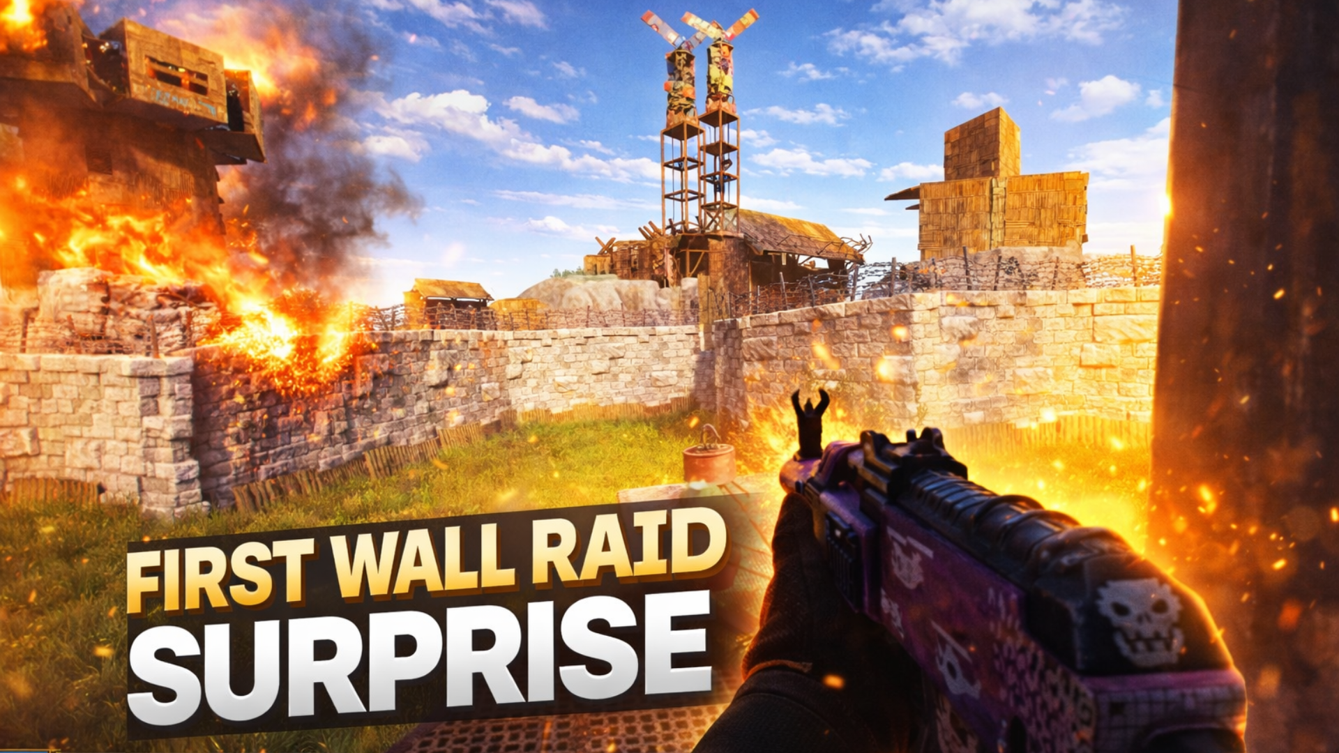 Breaking the First Wall and Finding an Unexpected Surprise