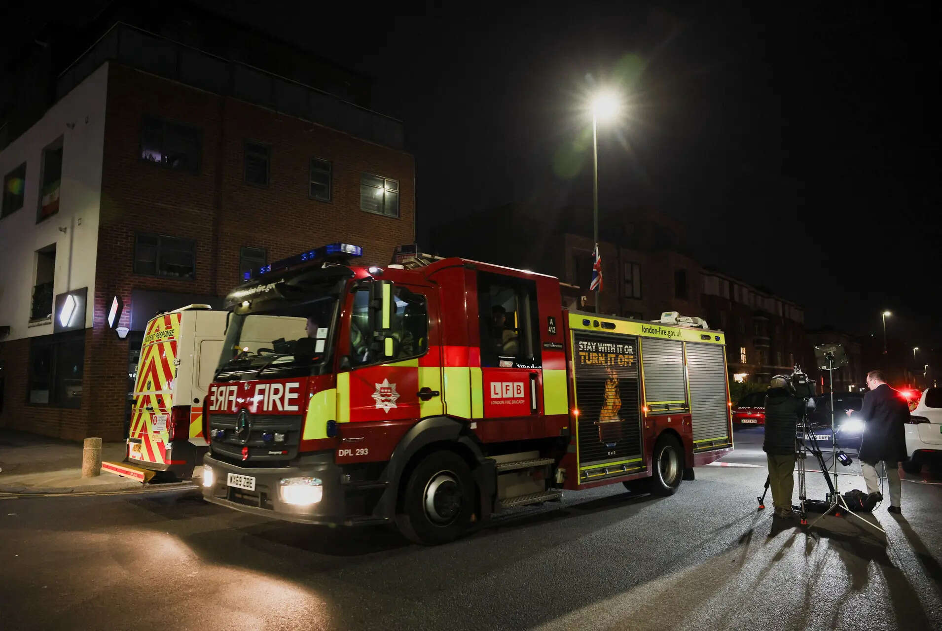 Four London Jewish ambulances damaged in suspected antisemitic arson