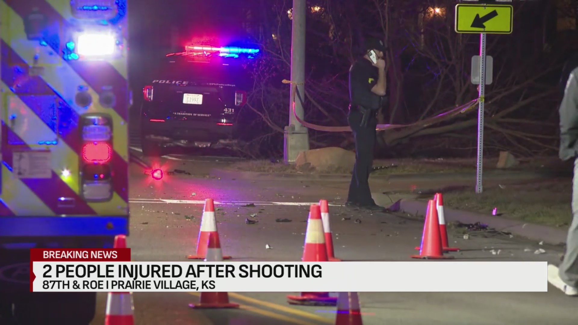 2 people injured after shooting in Prairie Village