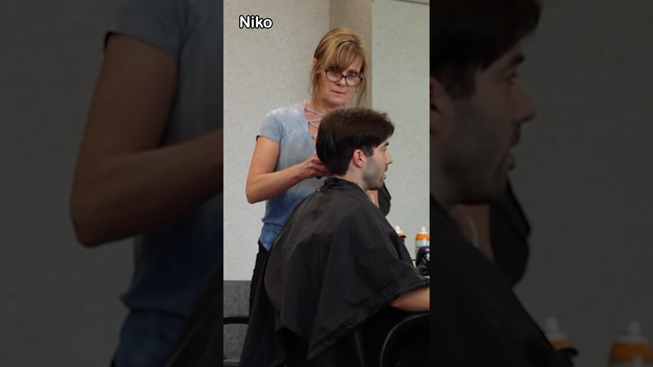 Never-ending haircut 💀😂