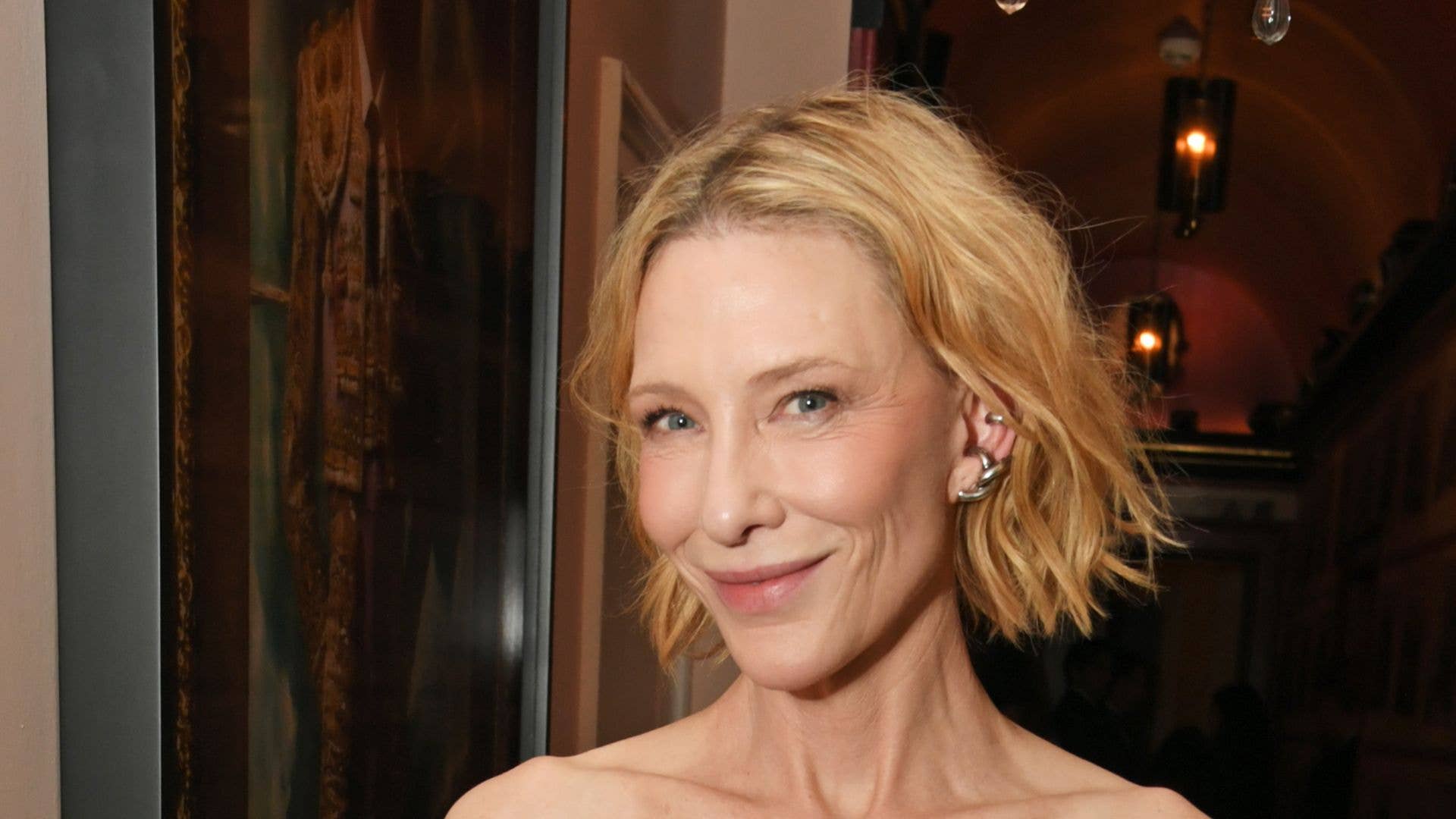 Cate Blanchett showcases incredibly toned arms on glamorous night out