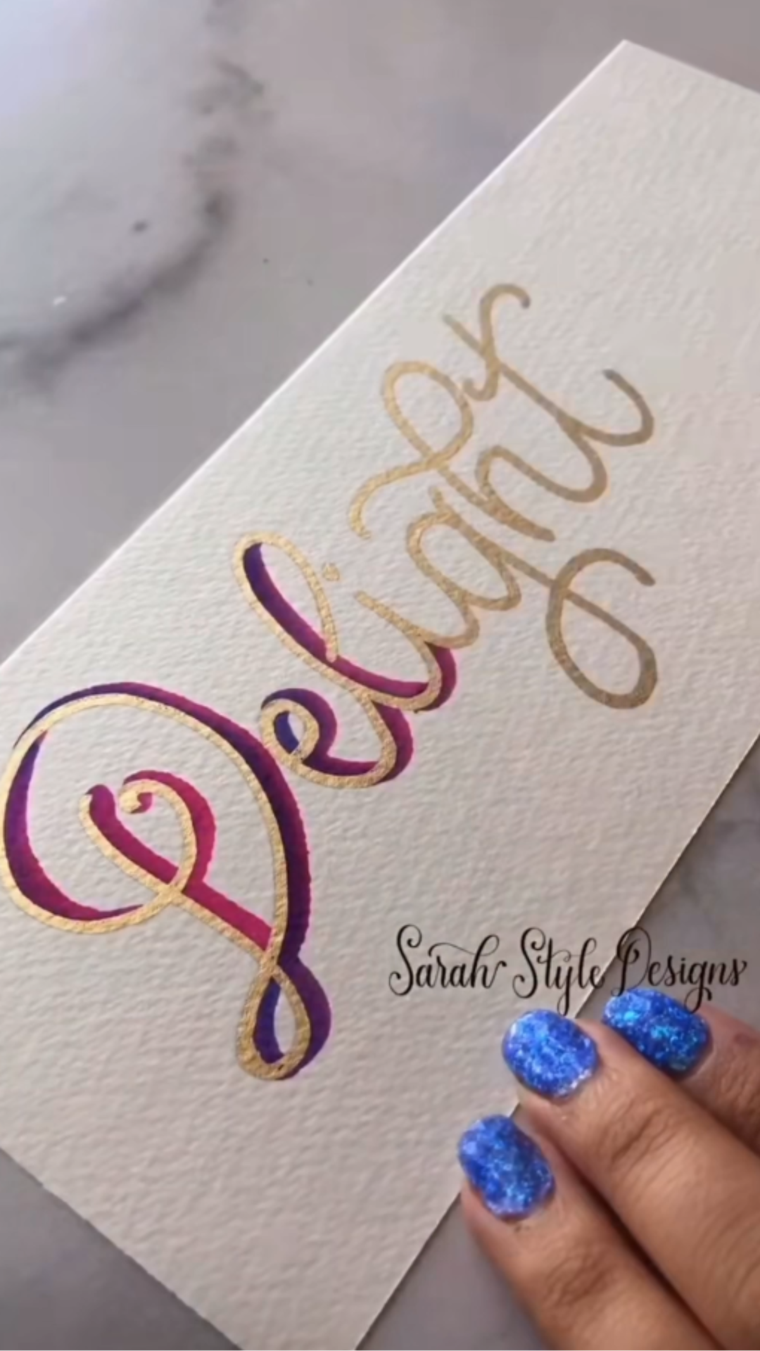 Beginners can’t stop trying this addictive lettering style