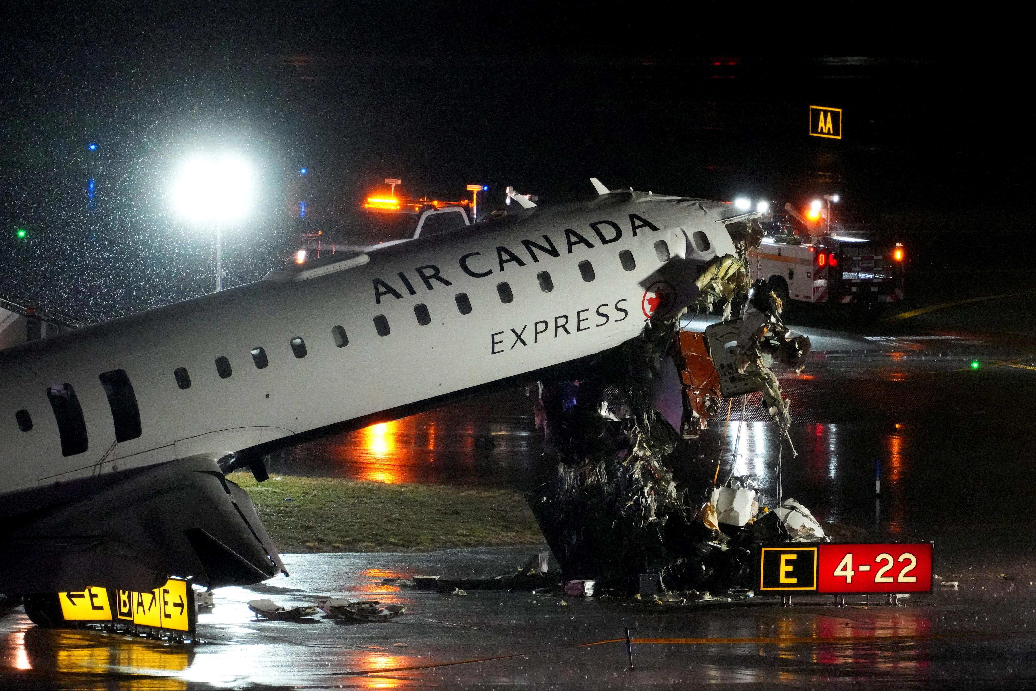 Who were the pilots killed after a plane hit a firetruck at LaGuardia?<br><br>