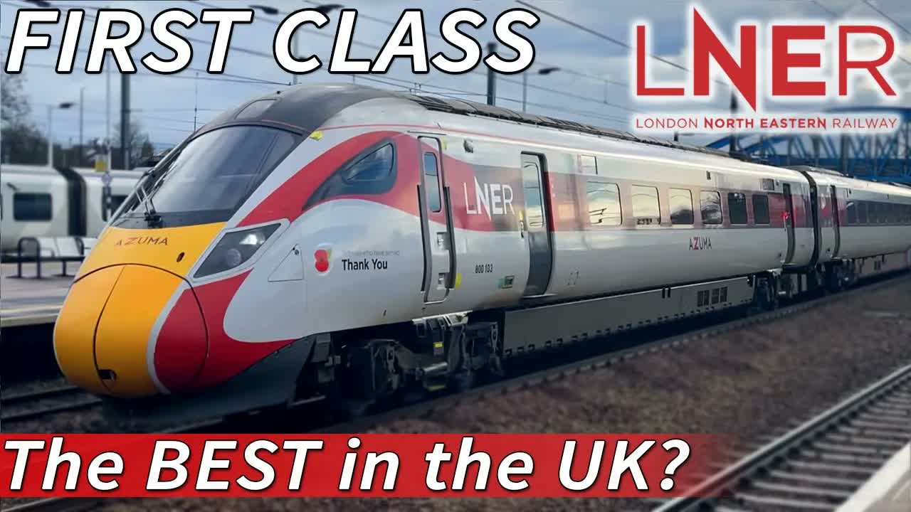 LNER Azuma first class from London King's Cross to Peterborough - is ...