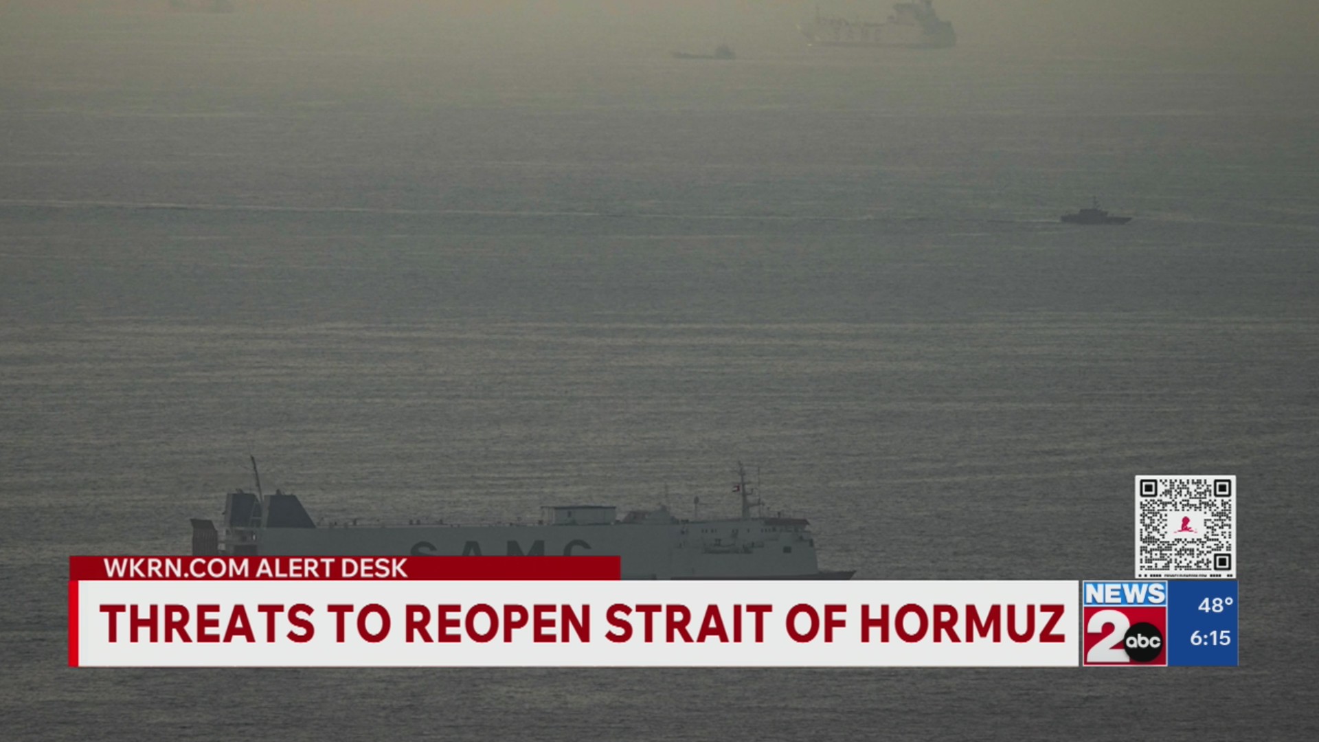 President Trump threatens Iran to reopen Strait of Hormuz