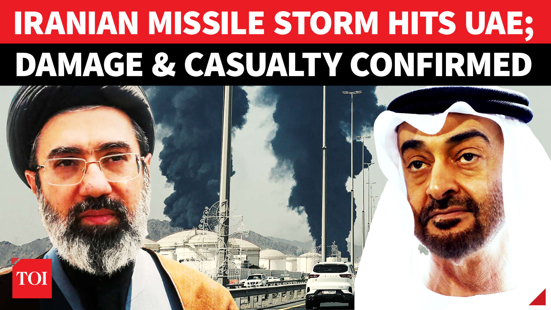 UAE intercepts missile as falling shrapnel injures Indian in Abu Dhabi ...