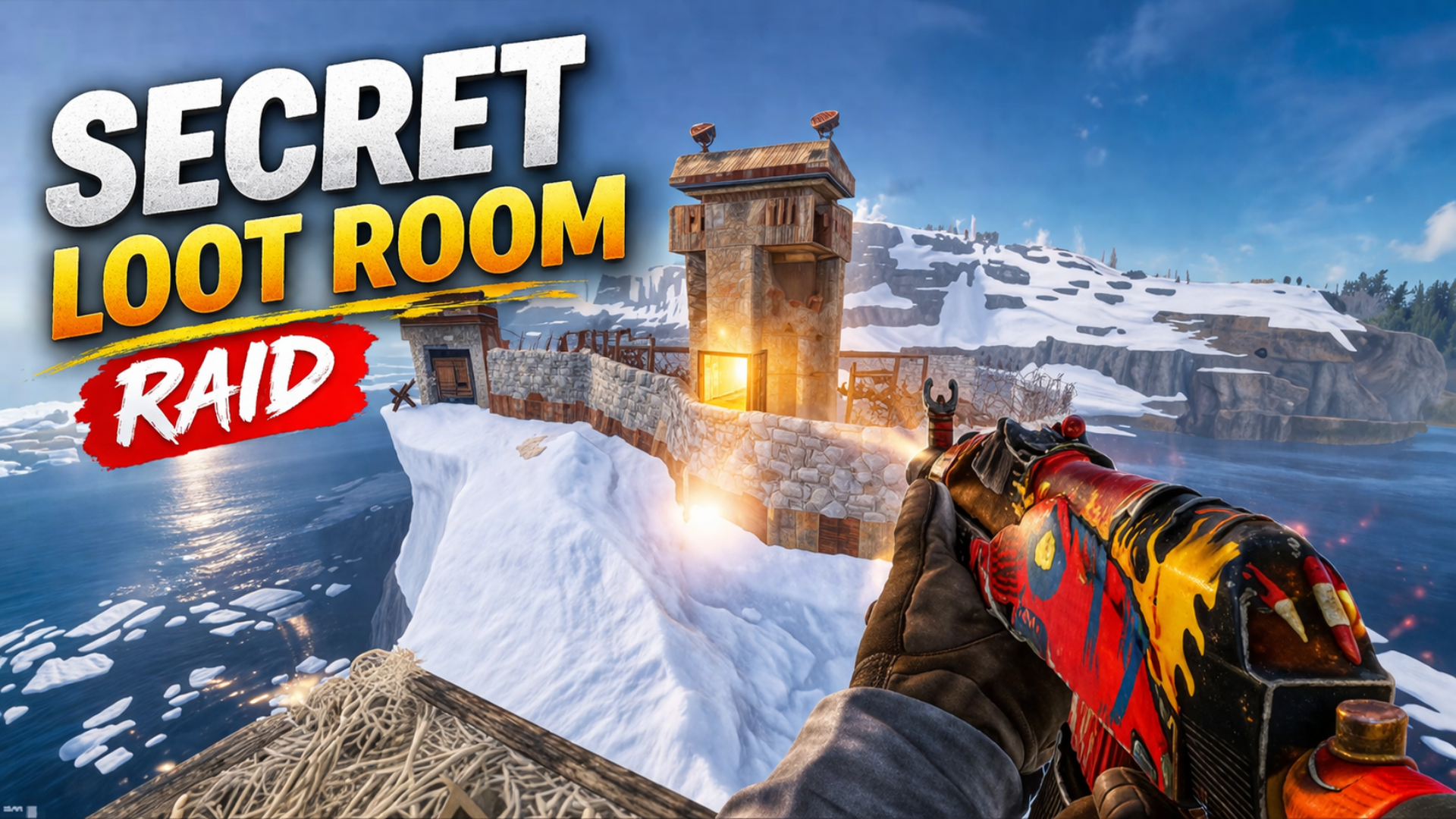 Hidden loot room raid: Vending machines in the loudest location